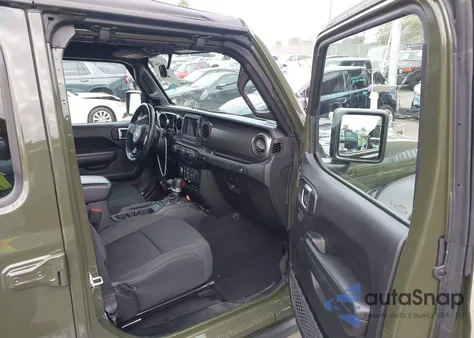 2021 Jeep Wrangler Unlimited Willys 4X4 from USA, damaged, VIN 1C4HJXDN3MW739882